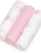 T-Tomi TETRA Cloth Diapers HIGH QUALITY пелени от плат Bunnies 70x70 cm 3 бр.