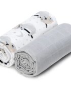 T-Tomi TETRA Cloth Towels EXCLUSIVE COLLECTION хавлия Sloths 90x100 cm 2 бр.