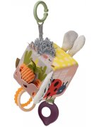 Taf Toys Activity Cube Urban Garden контрастна играчка за окачане с гризалка 1 бр.