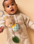 Taf Toys Activity Toy Brendon the Bear контрастна играчка за окачане с гризалка 1 бр.