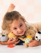 Taf Toys Activity Toy Brendon the Bear контрастна играчка за окачане с гризалка 1 бр.