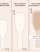 Tangle Teezer Large Ultimate Detangler Vanilla голяма плоска четка за мокра коса Vanilla 1 бр.