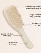 Tangle Teezer Large Ultimate Detangler Vanilla голяма плоска четка за мокра коса Vanilla 1 бр.