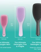 Tangle Teezer The Ultimate Detangler Fine & Fragile плоска четка за чуплива коса Hypnotic Heather 1 бр.