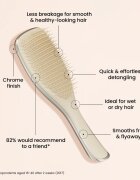 Tangle Teezer Ultimate Detangler Chrome плоска четка за права и къдрава коса Neo Gold 1 бр.