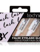 Technic Cosmetics False Eyelash Glue лепило за изкуствени мигли 3x1 мл.