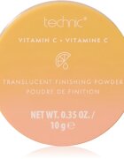 Technic Cosmetics Vitamin C озаряваща насипна пудра за кадифен вид на кожата 10 гр.
