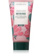 The Body Shop British Rose Shower Scrub нежен пилинг за тяло с аромат на рози 50 мл.