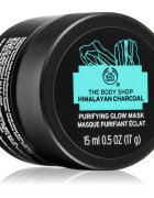 The Body Shop Himalayan Charcoal Purifying Glow Mask почистваща и освежаваща маска за лице за мазна и проблемна кожа 15 мл.