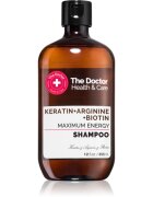 The Doctor Keratin + Arginine + Biotin Maximum Energy кератинов шампоан за подсилване и блясък на косата 355 мл.