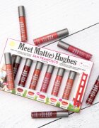 theBalm Meet Matt(e) Hughes Mini Kit San Francisco комплект течно червило за дълготраен ефект 6 бр.