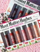 theBalm Meet Matt(e) Hughes Mini Kit San Francisco комплект течно червило за дълготраен ефект 6 бр.