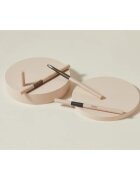 thim Artist Touch Brow Duo двустранен молив за вежди с четка цвят 03 Black Brown 0.6 гр.