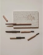 thim Artist Touch Brow Duo двустранен молив за вежди с четка цвят 03 Black Brown 0.6 гр.