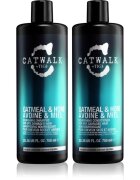 TIGI Catwalk Oatmeal & Honey изгодна опаковка за увредена коса за жени