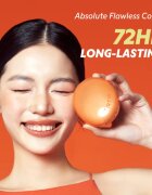 TIRTIR Mask Fit AI Filter Cushion дълготраен грим в гъбичка с матиращ ефект цвят 17N Vanilla 18 гр.