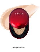 TIRTIR Mask Fit Red Cushion дълготраен грим в гъбичка цвят 17C Porcelain 18 гр.