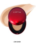 TIRTIR Mask Fit Red Cushion Mini дълготраен грим в гъбичка цвят 23N Sand 4.5 гр.