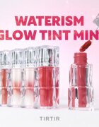 TIRTIR Waterism Glow Tint дълготраен гланц за устни малка опаковка цвят 13 Likely (Heart Grape Collection) 1.8 гр.