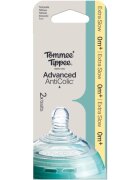 Tommee Tippee Advanced Anti-Colic биберон за шише 0m+ 2 бр.
