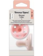 Tommee Tippee Breast-like 0-6 m биберон Girl 2 бр.
