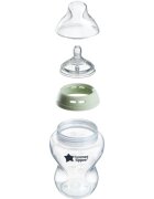Tommee Tippee Closer To Nature Glass самостерилизиращо се бебешко шише Glass 0m+ 1 бр.