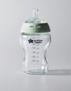 Tommee Tippee Closer To Nature Glass самостерилизиращо се бебешко шише Glass 0m+ 1 бр.