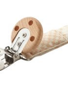 Tommee Tippee Comforter Clip клипс за биберон Beige 1 бр.