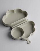 Tommee Tippee EasiStick™ Silicone Foldable Plate кутия за закуска 4m+ Green 1 бр.