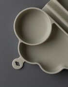 Tommee Tippee EasiStick™ Silicone Foldable Plate кутия за закуска 4m+ Green 1 бр.