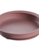 Tommee Tippee EasiStick™ Silicone Weaning Plate чиния с вендуза 4m+ Pink 1 бр.