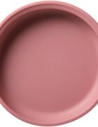 Tommee Tippee EasiStick™ Silicone Weaning Plate чиния с вендуза 4m+ Pink 1 бр.