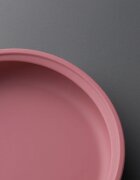 Tommee Tippee EasiStick™ Silicone Weaning Plate чиния с вендуза 4m+ Pink 1 бр.