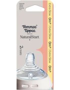 Tommee Tippee Natural Start Anti-Colic биберон за шише 2 бр.