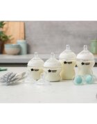 Tommee Tippee Natural Start Anti-Colic комплект за бебета самостерилизиращ 0 m+ White