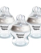 Tommee Tippee Natural Start Anti-Colic самостерилизиращо се бебешко шише Slow Flow 0m+ 3x150 мл.