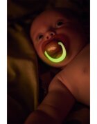 Tommee Tippee NightGlow Soother 18-36m биберон Boy 2 бр.
