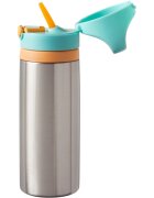 Tommee Tippee On The Go неръждаема термобутилка за вода със силиконова приставка за пиене 24m+ 500 мл.
