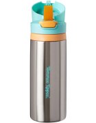 Tommee Tippee On The Go неръждаема термобутилка за вода със силиконова приставка за пиене 24m+ 500 мл.