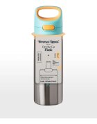 Tommee Tippee On The Go неръждаема термобутилка за вода със силиконова приставка за пиене 24m+ 500 мл.