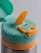 Tommee Tippee On The Go неръждаема термобутилка за вода със силиконова приставка за пиене 24m+ 500 мл.