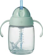Tommee Tippee Trainer Straw преходна чаша с тежест 6m+ Green 1 бр.