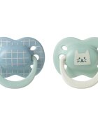 Tommee Tippee Ultimate Fit 0-6m биберон Boy 2 бр.