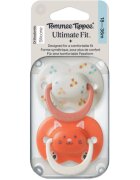 Tommee Tippee Ultimate Fit 18-36m биберон Girl 2 бр.