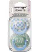 Tommee Tippee Ultimate Fit 6-18m биберон Boy 2 бр.
