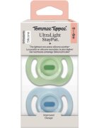 Tommee Tippee Ultra Light Stay Put 0-6 m биберон Boy 2 бр.