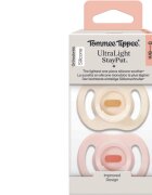 Tommee Tippee Ultra Light Stay Put 0-6 m биберон Girl 2 бр.