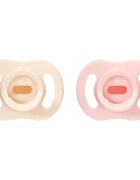 Tommee Tippee Ultra Light Stay Put 0-6 m биберон Girl 2 бр.