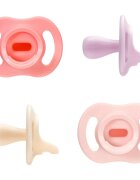 Tommee Tippee Ultra Light Stay Put 0-6 m биберон Girl 4 бр.
