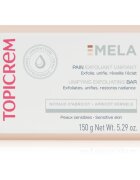 Topicrem MELA Unifying Exfoliating Bar почистващ сапун с ексфолиращо действие за лице и тяло 150 гр.